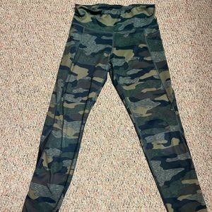 Camouflage girls leggings